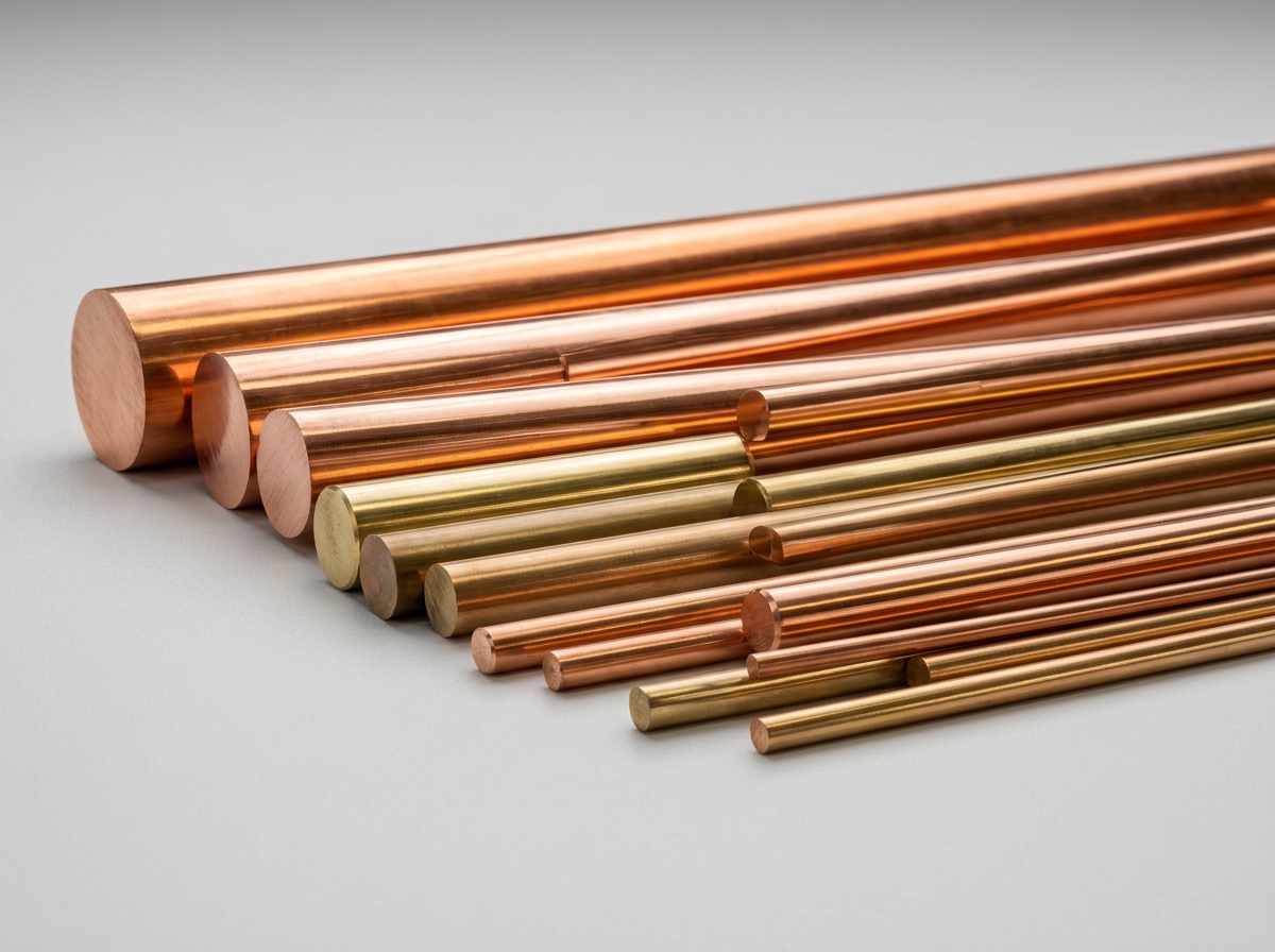 Copper and Copper Alloy Rods